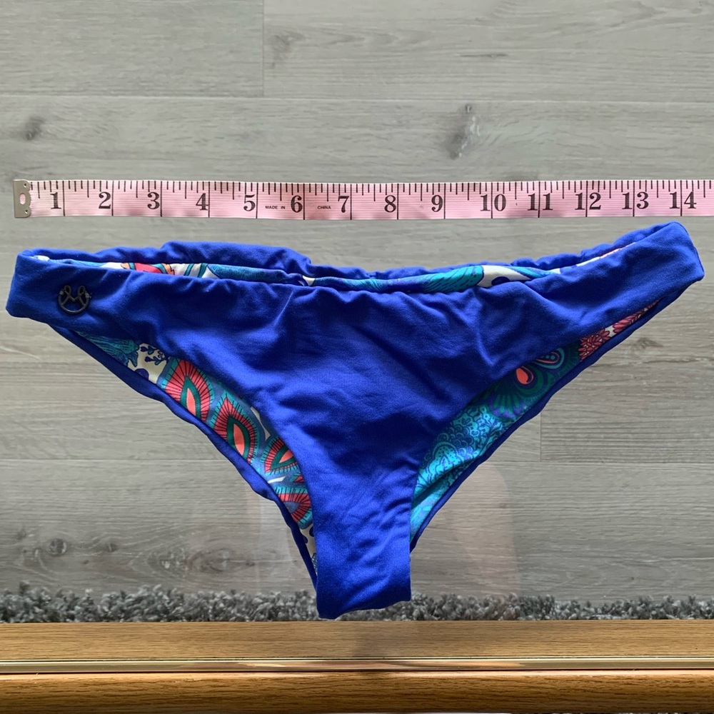 Vibrant Blue Bikini Bottoms